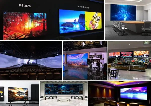 Application Scenario COB LED Display Performance View