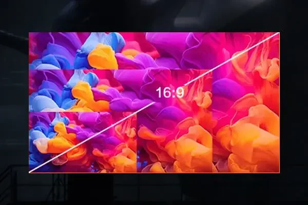16:9 Golden Ratio Feature Diagram