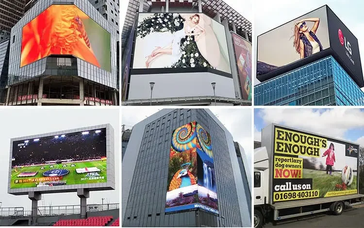 Outdoor LED Display for Different Scenes Performance View