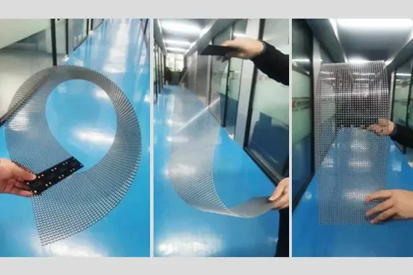 Transparent Holographic LED Film Screen Customizable - TIF Series