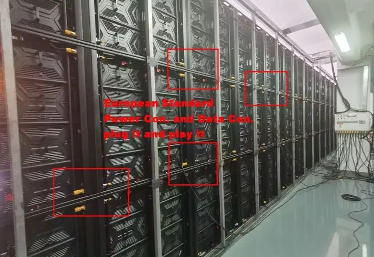 Power Con. and Data Con. Plug It and Play It Performance View