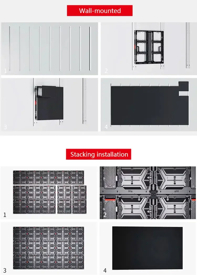 Various Installation Methods for Outdoor LED Billboard Performance View