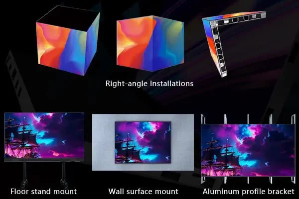 Various Installation Modes Feature Diagram