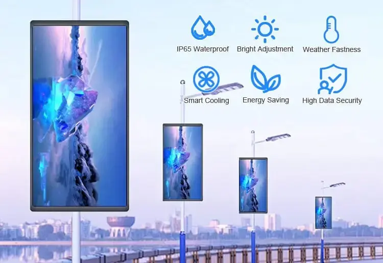 Street Light Pole LED Display gallery 2