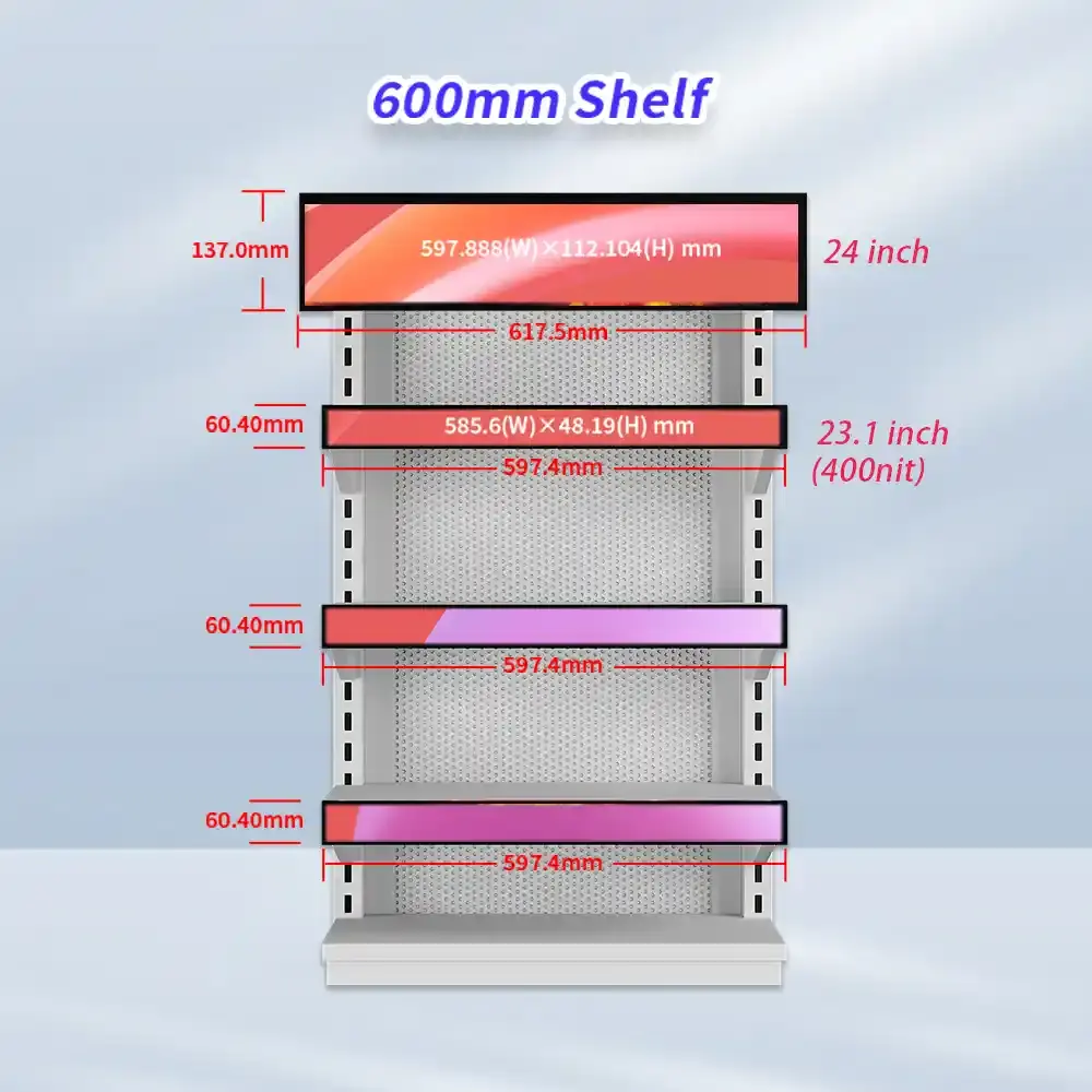 23.1inch Android HD Bar: USB Ad Smart Signage gallery 2