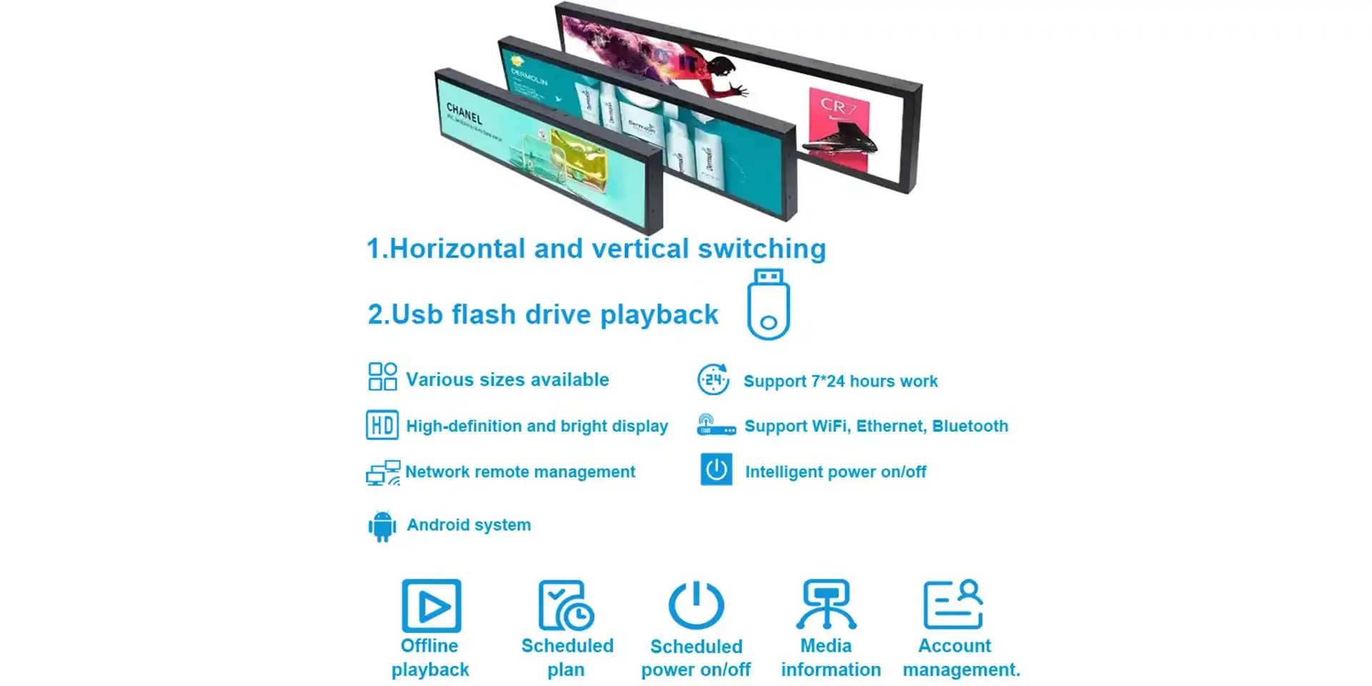 Customizable Smart Bar LCD Screen: Advanced Features for Ultimate Flexibility Performance View