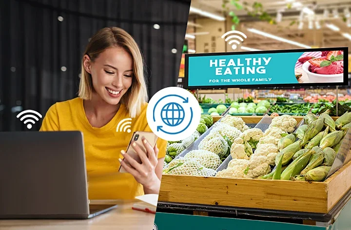 43.8-inch Android 12 Digital Signage Bar with USB-C & 4K Display gallery 2