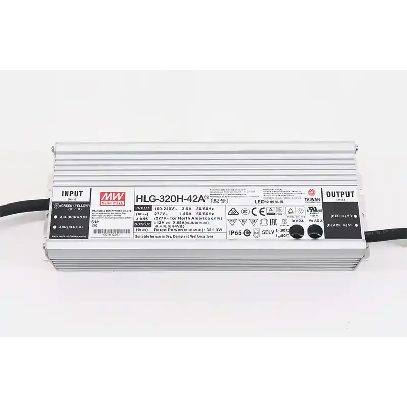 Mean Well HLG-320H-42A 320W Constant Voltage+Constant Current LED Driver gallery 1