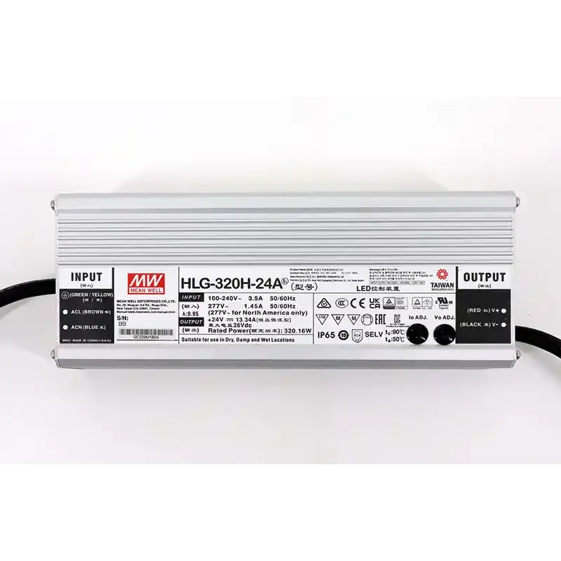 Meanwell HLG-320H-24A Single Output LED Lamp Power Supplies gallery 3