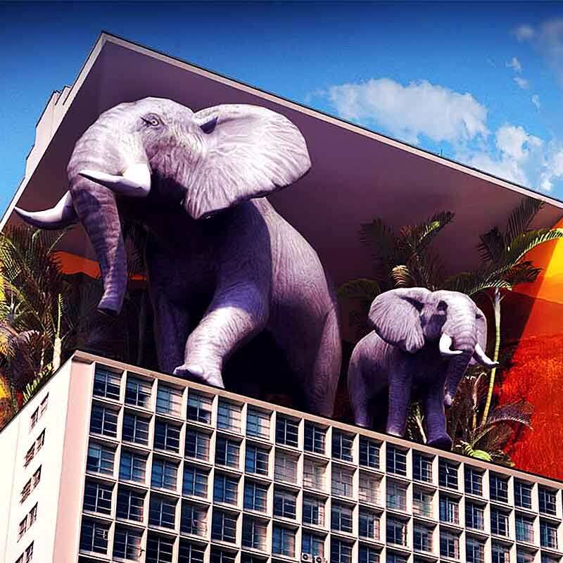 High-Visibility P10 Outdoor LED Screen for All Weather gallery image 2