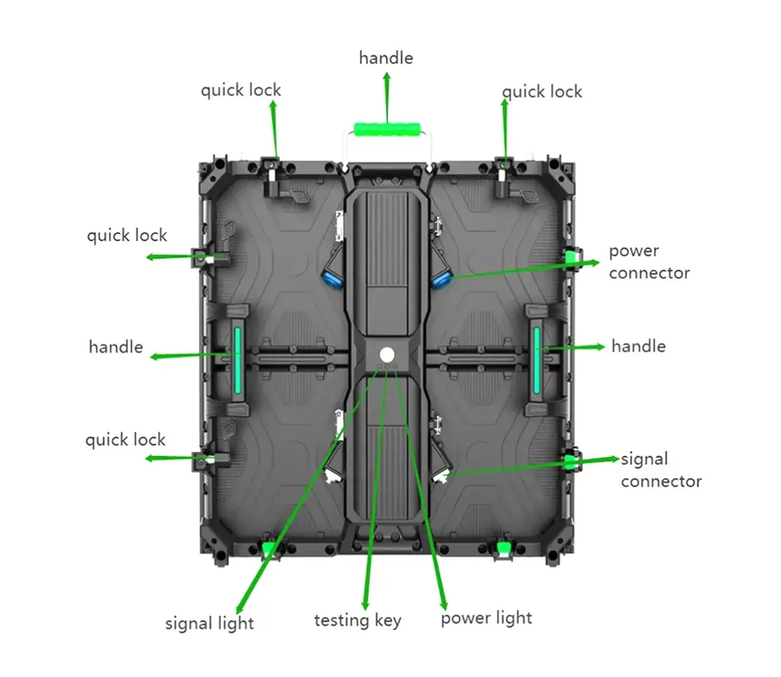 Rental Large Concert LED Screen Cabinet
