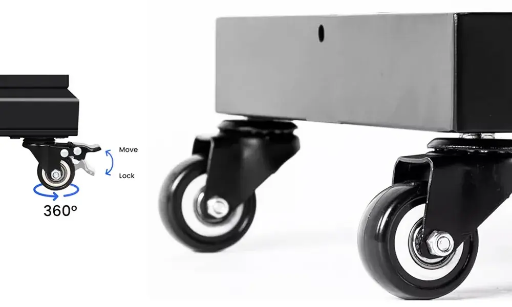 Base With Wheels Performance View