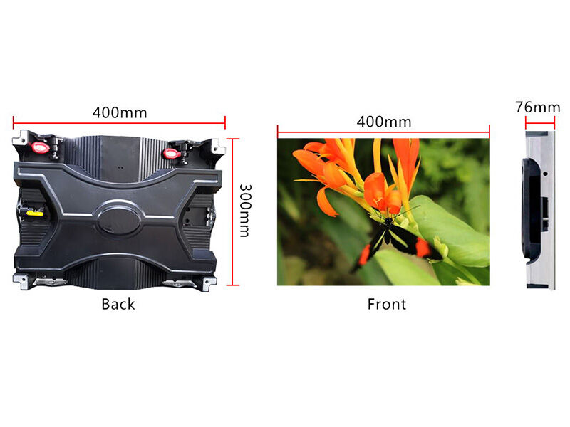 Indoor Small Pitch LED Screen Lightweight Design Feature Diagram