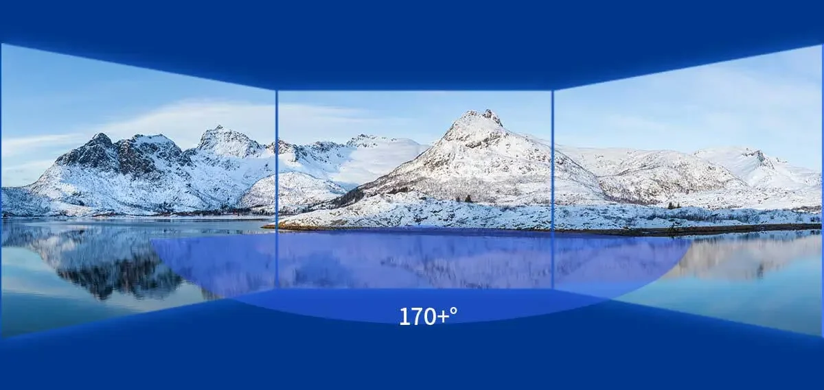 Wider Viewing Angle Feature Diagram