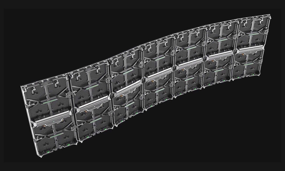Curved surface installation Feature Diagram