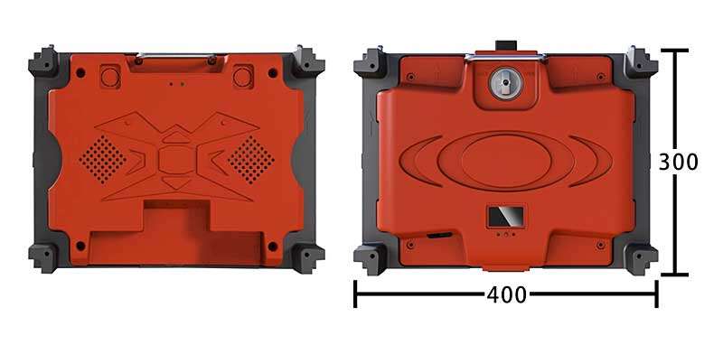 4 : 3 Cabinet Size Design Feature Diagram