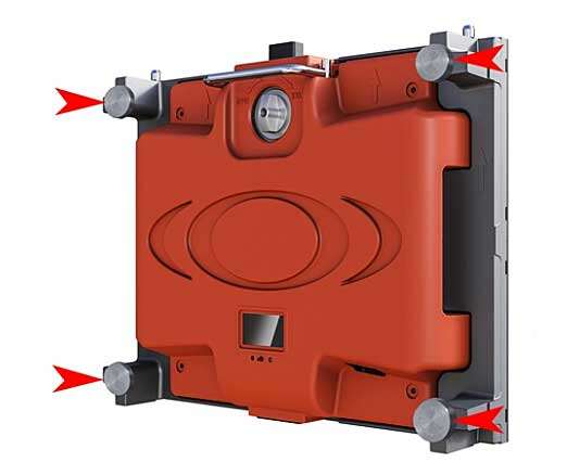 400X300mm Fine Pixel LED Display Screen Feature Diagram