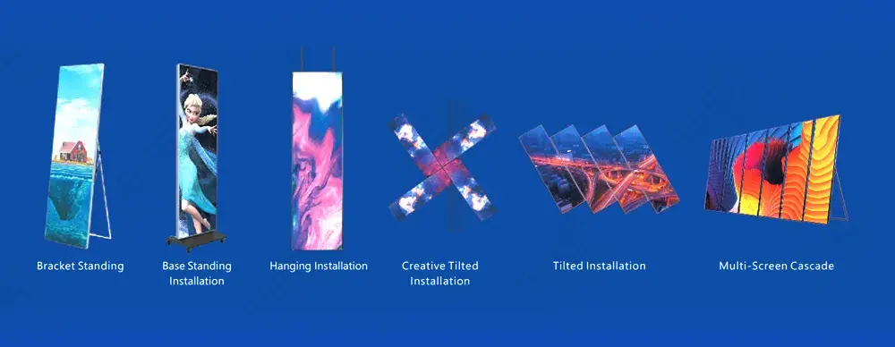 Various Installation Methods Feature Diagram