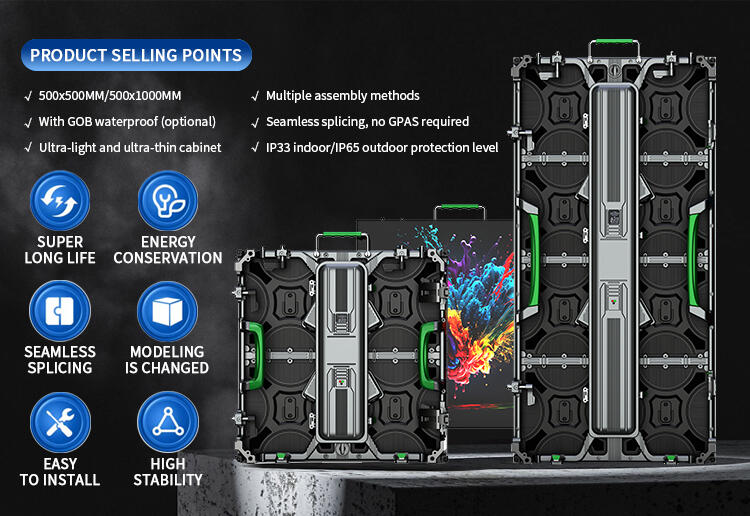 P4.81 Rental LED Display Solution for Versatile Event Backdrops gallery 2