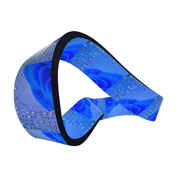 Curved LED Display | Flexible &amp; Mobius Ring LED Screen 