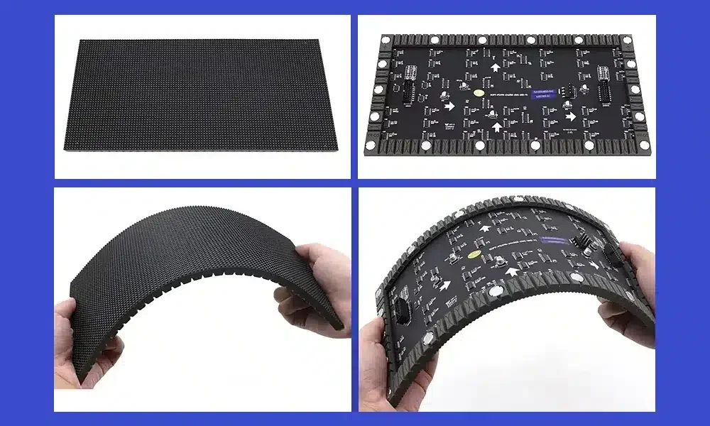 Ultra-Flexible Design (Up to 90° Curvature) Feature Diagram