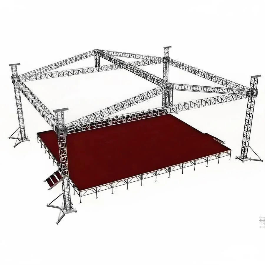 Large LED Screen Stage Truss gallery 2