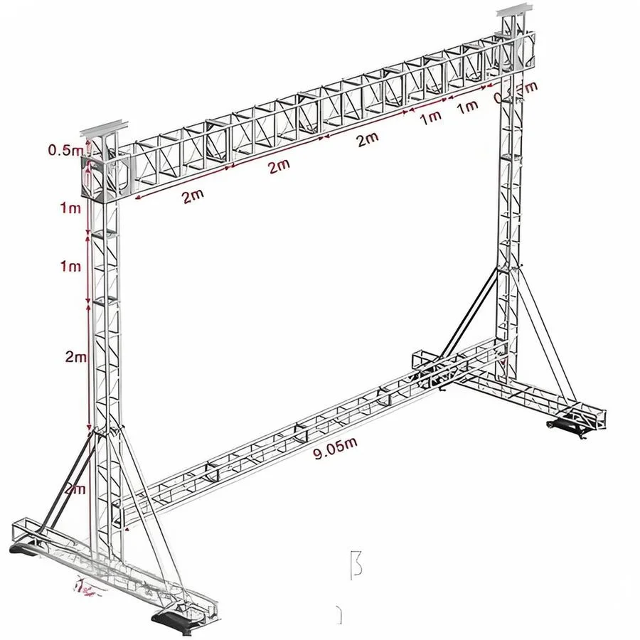 Small and medium-sized LED screen stage trusses gallery 4