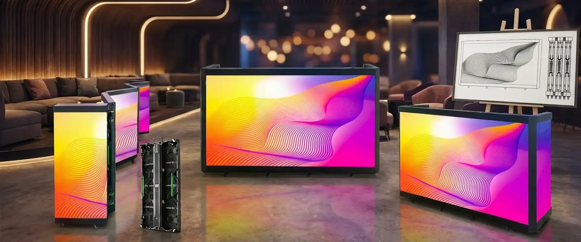 Creative Outdoor LED Display