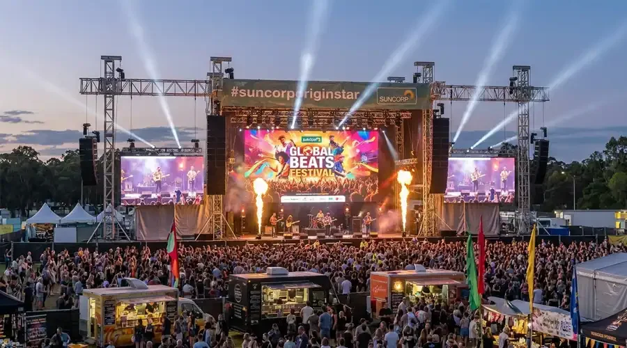 Outdoor LED Screen for Belgium Music Festival – Stage LED Display Solution
