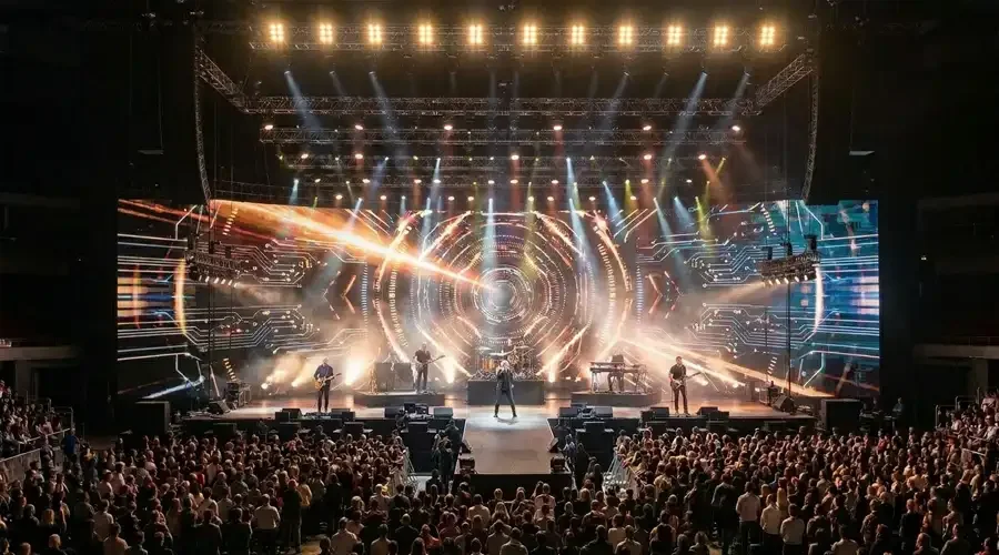 Germany Large-Scale Stage Live Event — P2.604 LED Display Solution