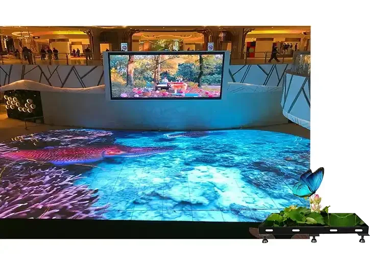 Interactive LED dance floor Screen| Touch-Reactive LED Dance Floor Manufacturer