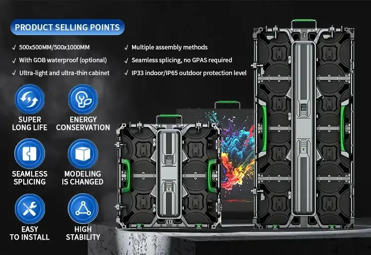 P4.81 Rental LED Display | Stage & Event LED Video Wall  gallery image 3