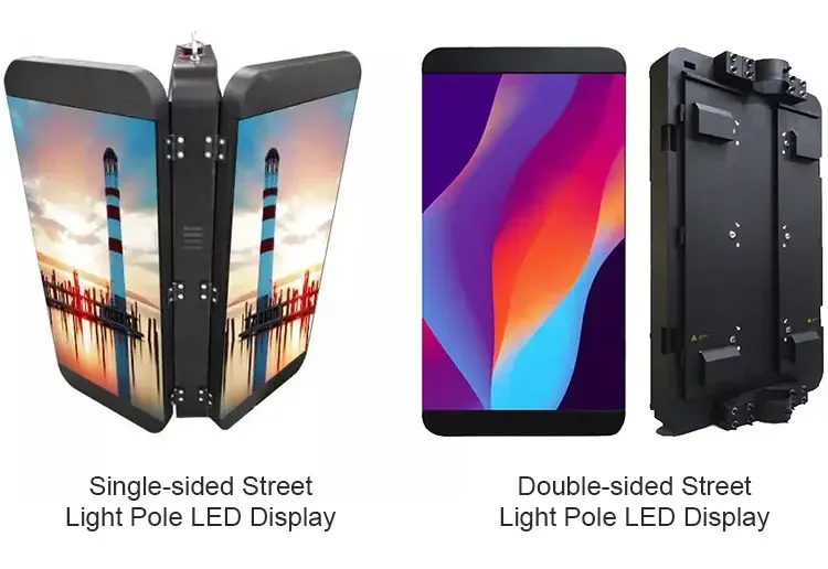 Street Light Pole LED Display | Smart Pole Screen for Outdoor Advertising