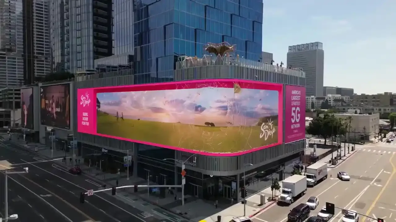 out LED display screen