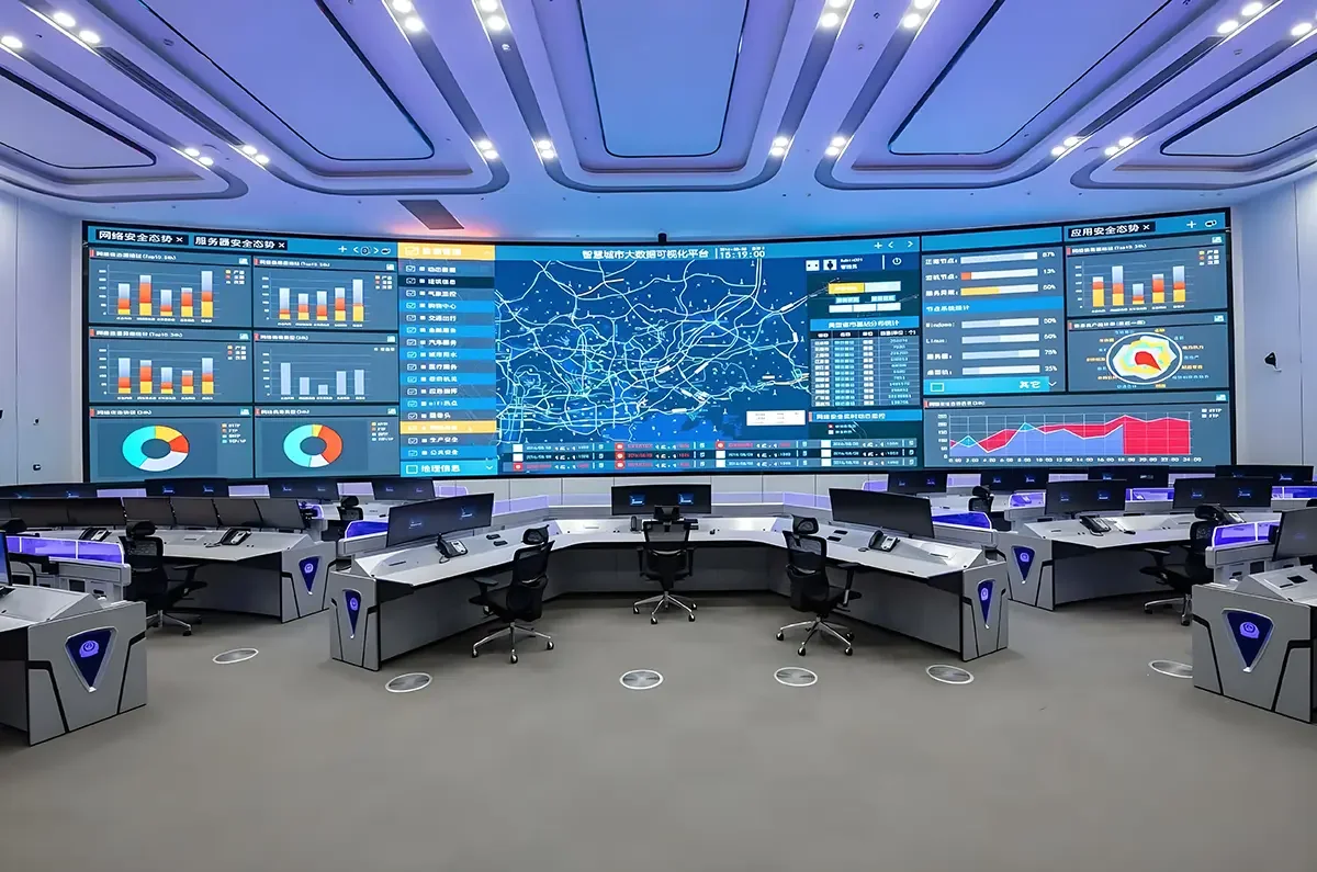 Command Center LED Wall