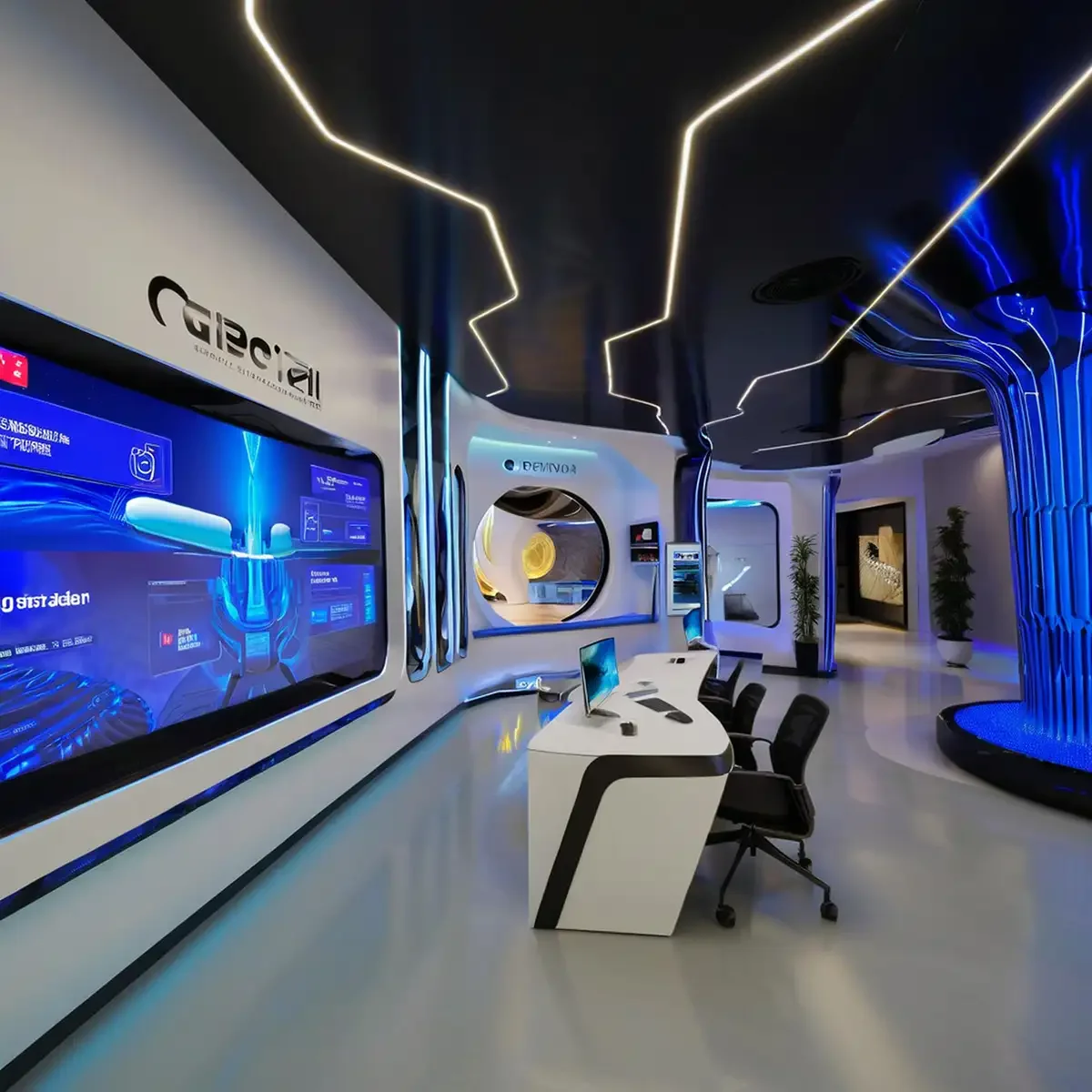 Retail Showroom LED Displays Retail Showroom LED Displays