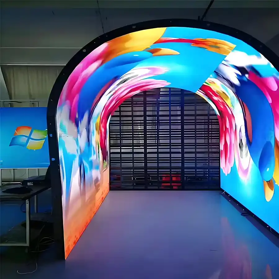 LED Arch Display for Sports Arena LED Arch Display for Sports Arena