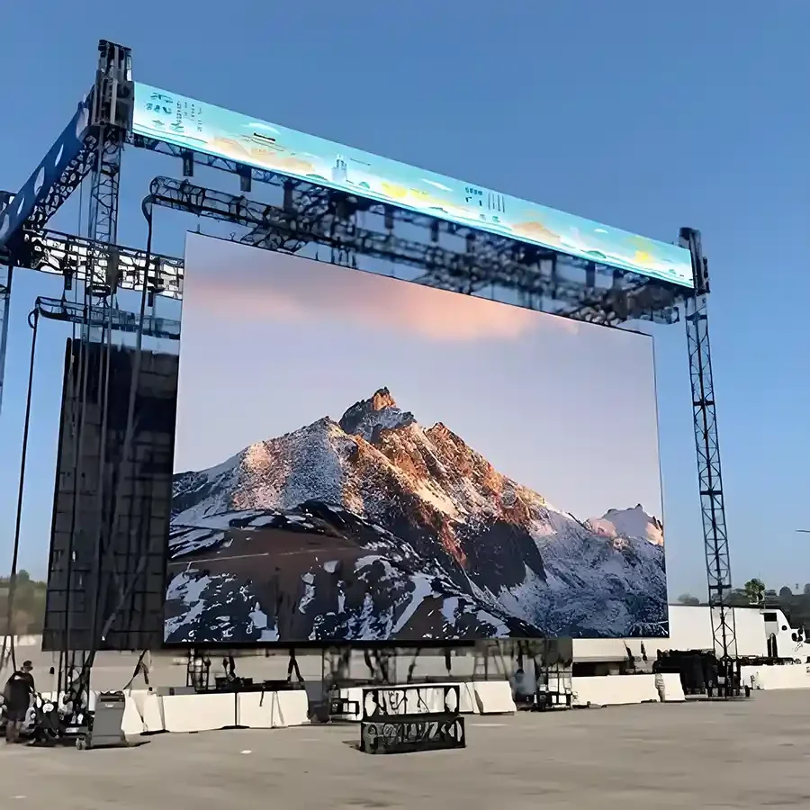 Temporary LED Video Wall for Event Temporary LED Video Wall for Event
