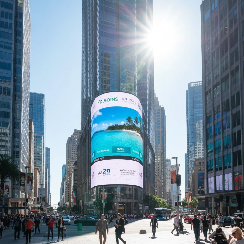 outdoor LED screen billboard high brightness outdoor LED screen billboard high brightness