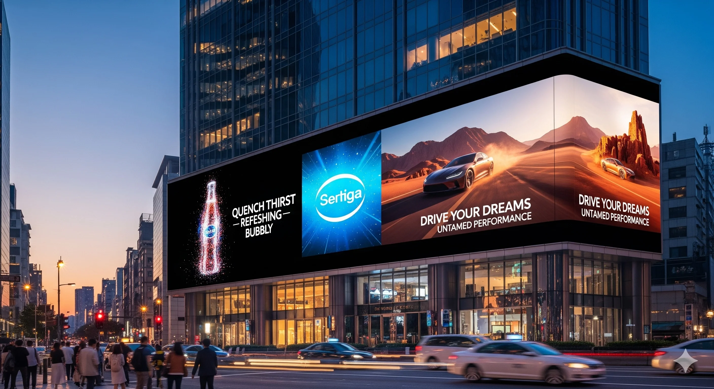 LED display panel LED display panel
