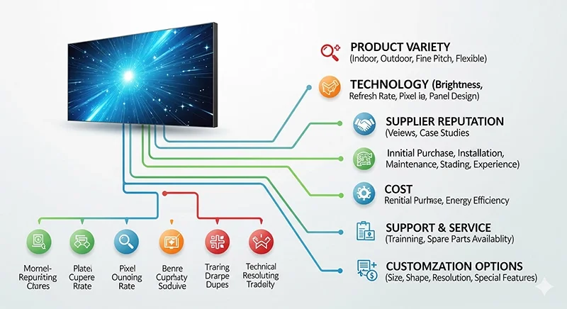 LED Display Supplier: What to Look for in 2025