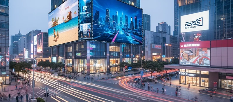 Reissopto advertising LED screen Reissopto advertising LED screen