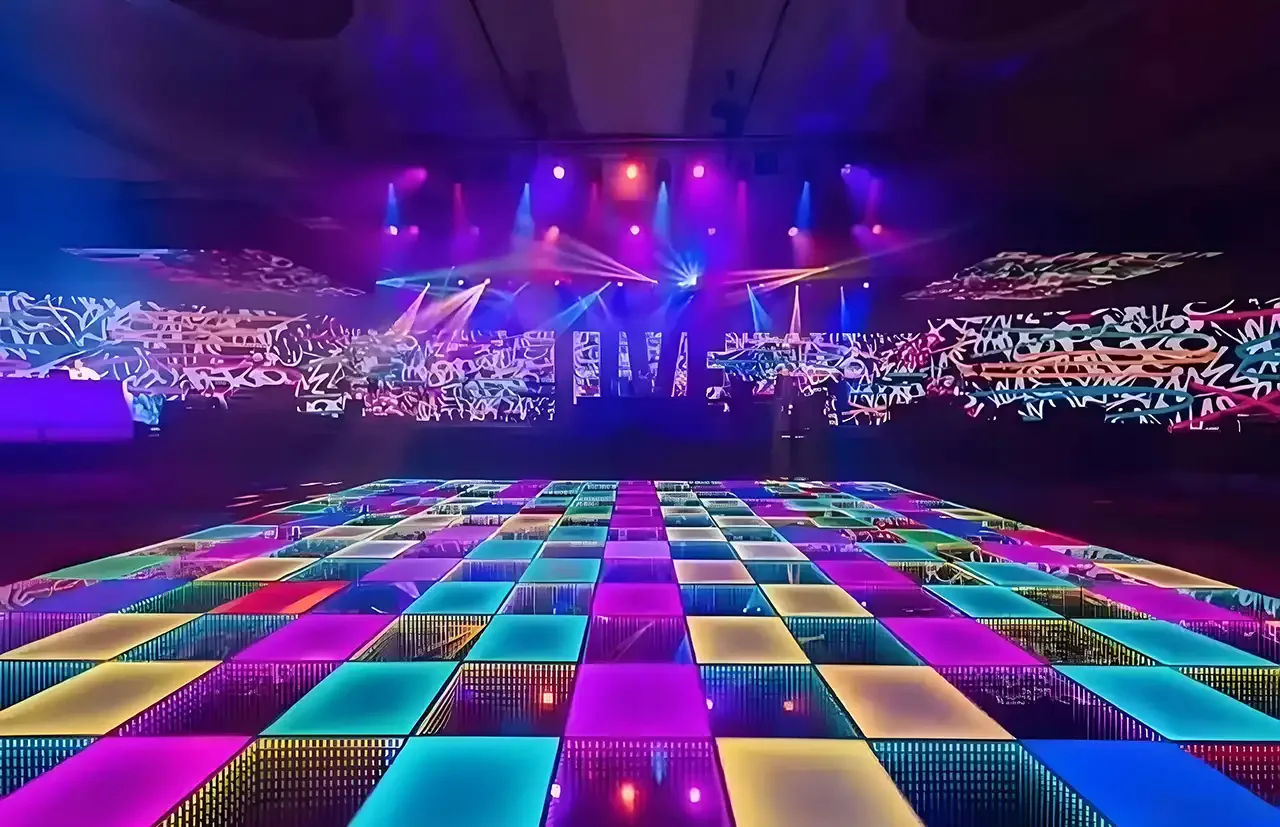 Video LED Dance Floor Modular Video LED Dance Floor Modular