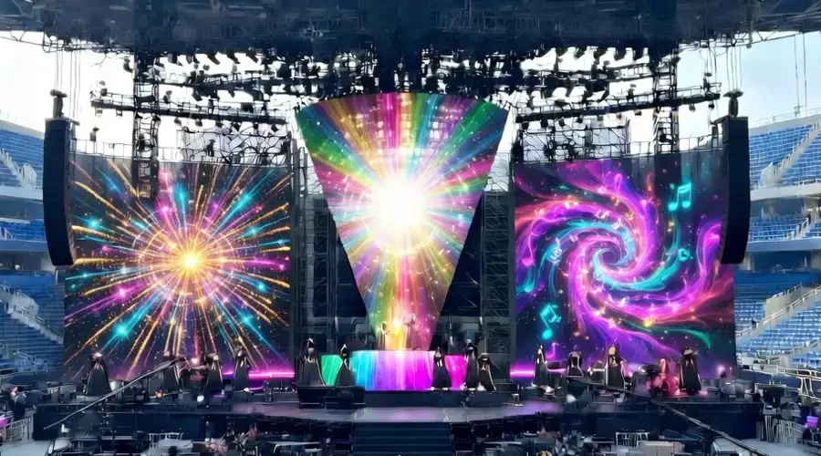 Outdoor Stage Transparent LED Screen