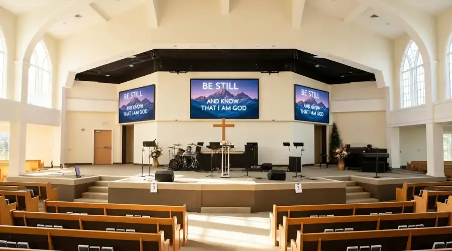 Church LED Wall Church LED Wall