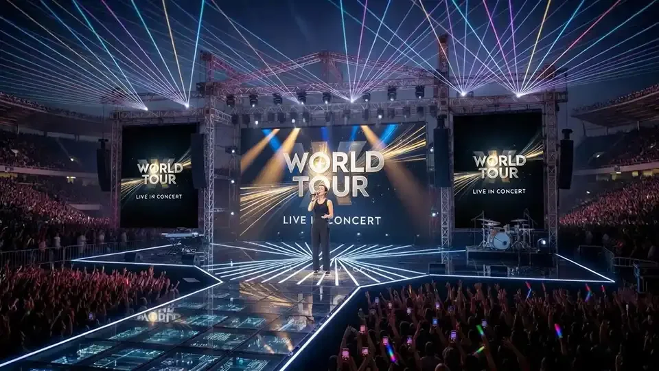 rental Stage led screen