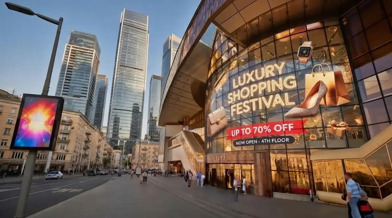 Outdoor Transparent LED Screen