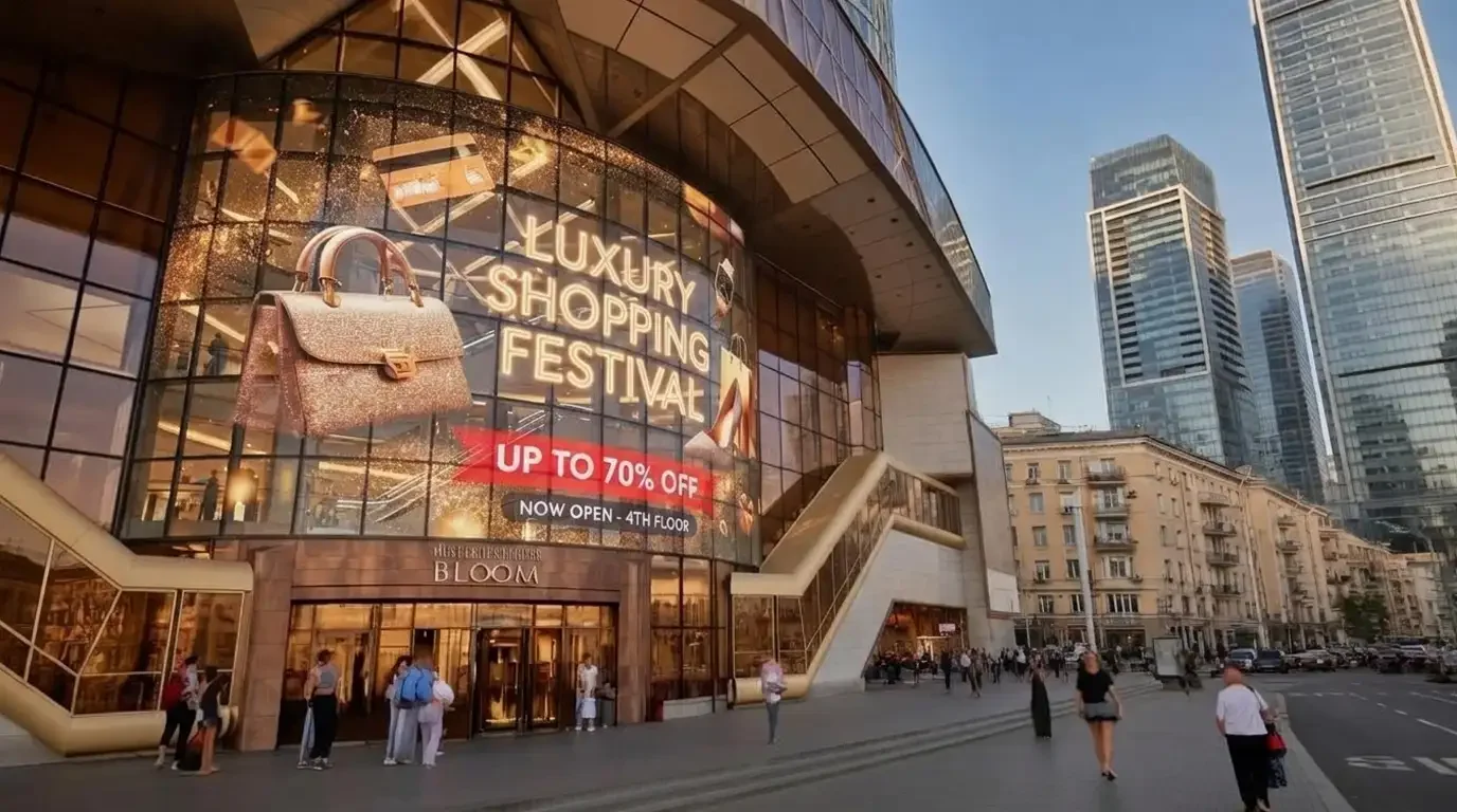 Transparent LED Advertising Display